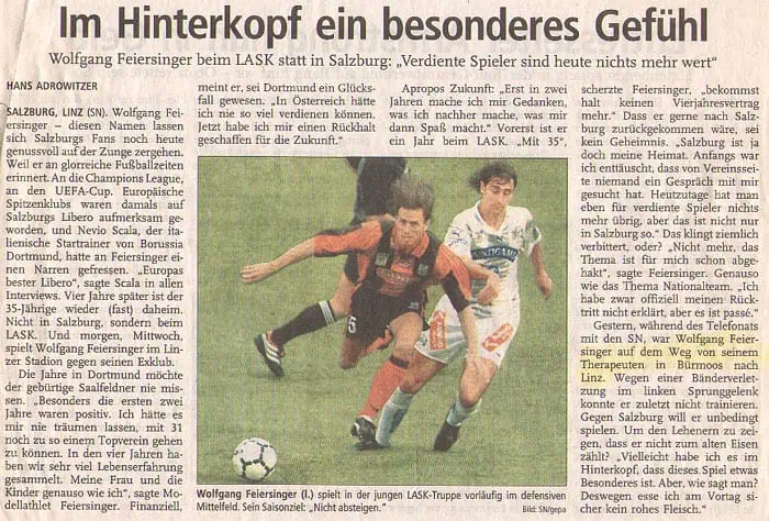 11.07.2000 – Salzburger Nachrichten